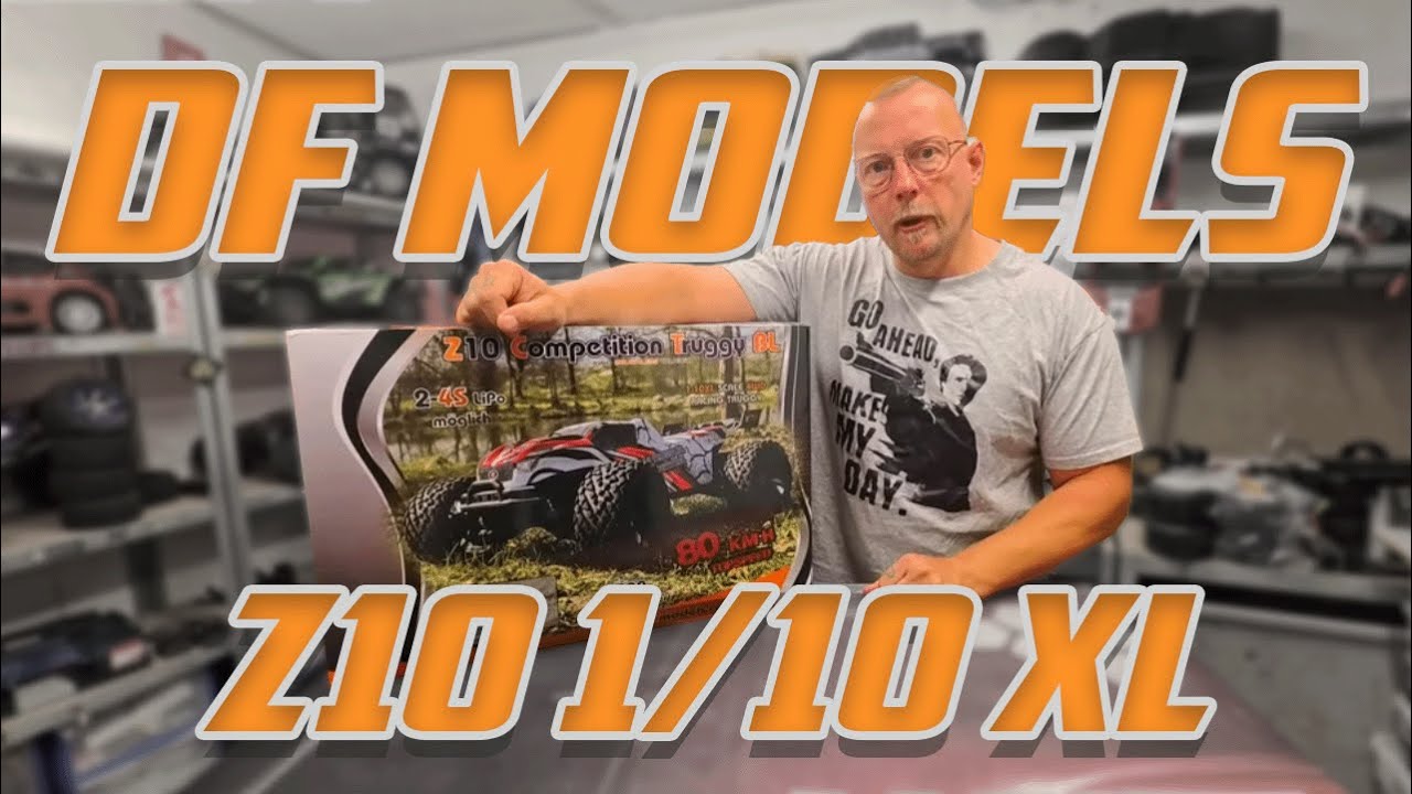 UNBOXING d'une bonne surprise le DF Models Z10 1-10 xl 4s avec ModellbauMetz.de  (bsd-t2m-pd-redcat)