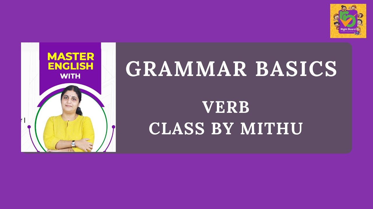 📚 English Grammar Class: VERB | Types, Examples & Easy Explanation ✍️