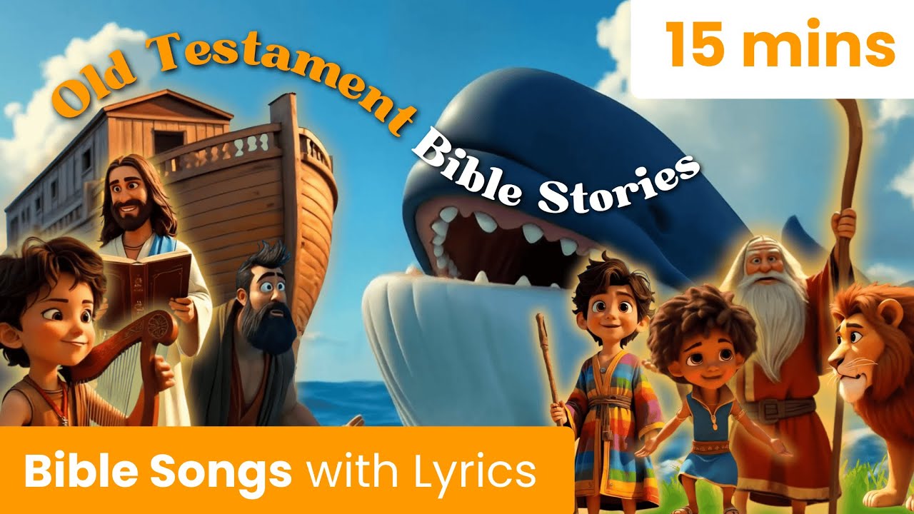 Old Testament Stories PART 1 (With Lyrics) | Bible Songs for Kids | Christian Nursery Rhymes ✨🎶