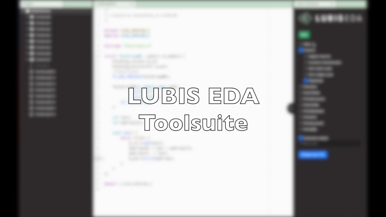 LUBIS EDA Toolsuite (2021) - Automatic Verification IP (VIP) Generation - Shift left - Avoid Respins