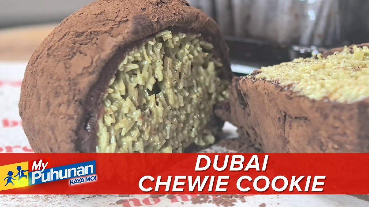Recipe sa paggawa ng viral 'Dubai chewie cookie' mula South Korea | My Puhunan: Kaya Mo!