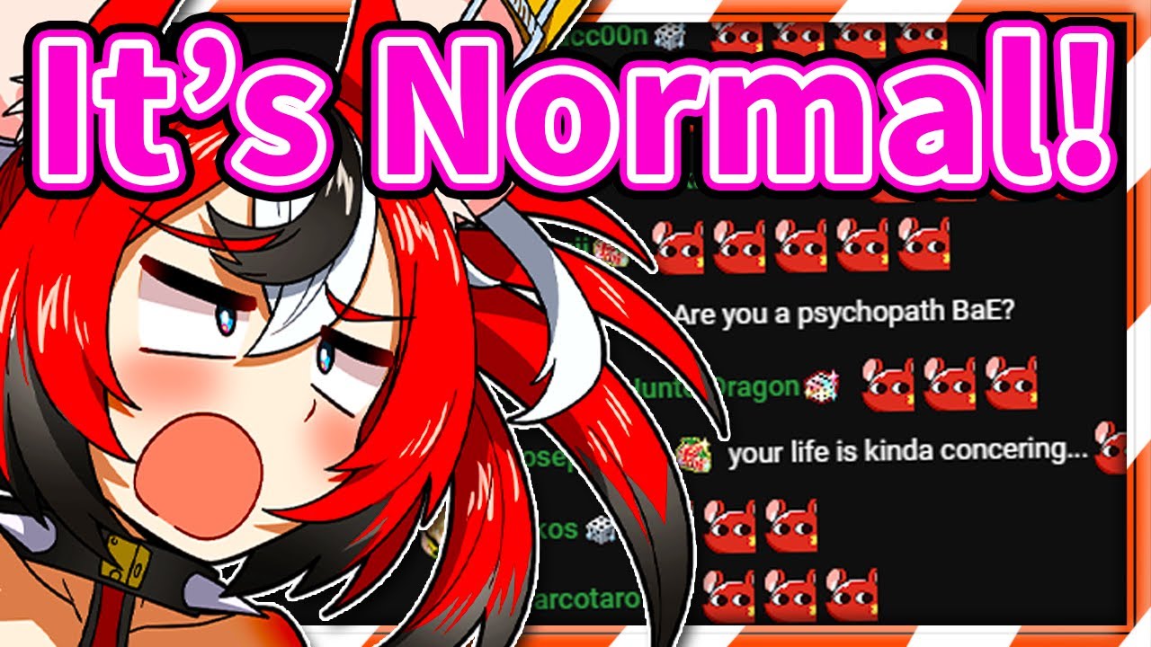 Chat Learns an IRL Fact About Bae and Becomes Concerned 【Hakos Baelz / HololiveEN】