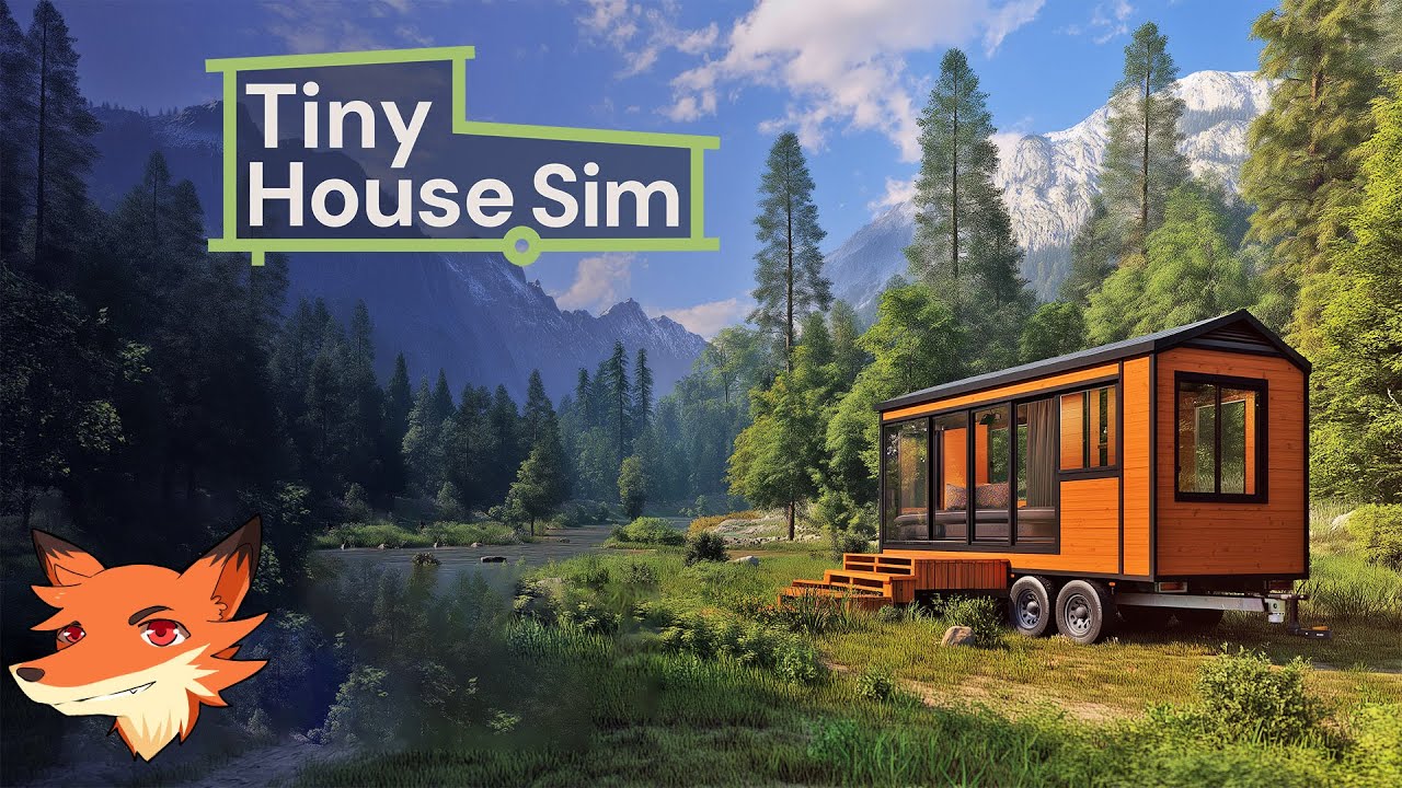 Tiny House Simulator [FR] Retapez des petites maisons, remorquez-les et livrez-les!