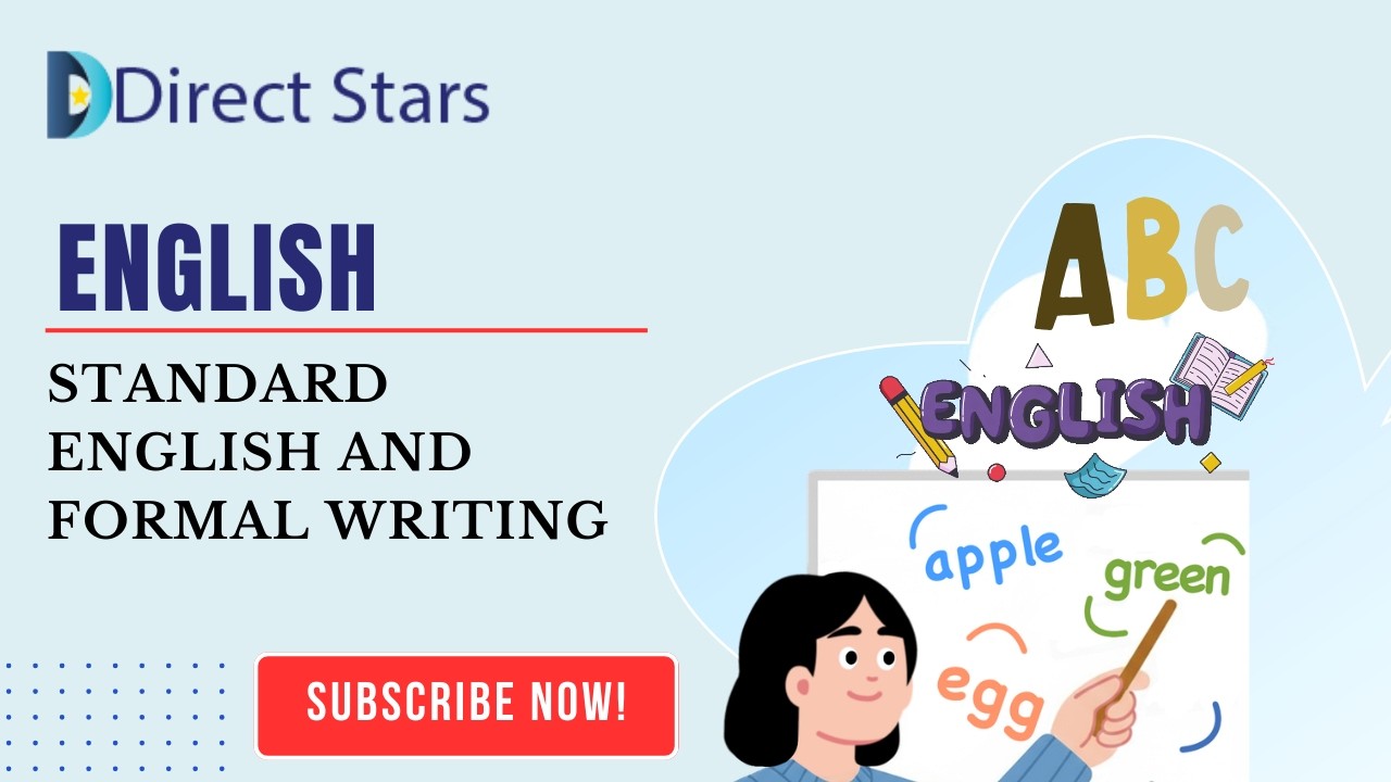 Direct Stars: Standard English and Formal Writing