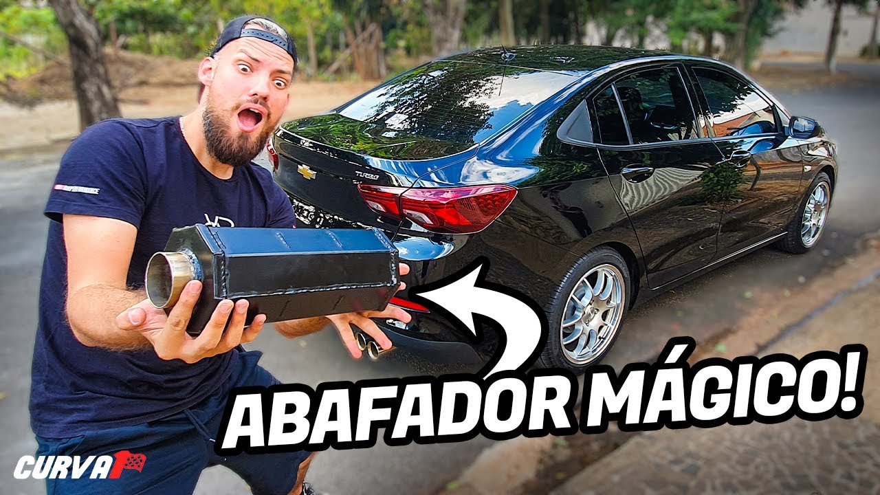 Barulhento por fora e Silencioso por dentro! Abafador perfeito!