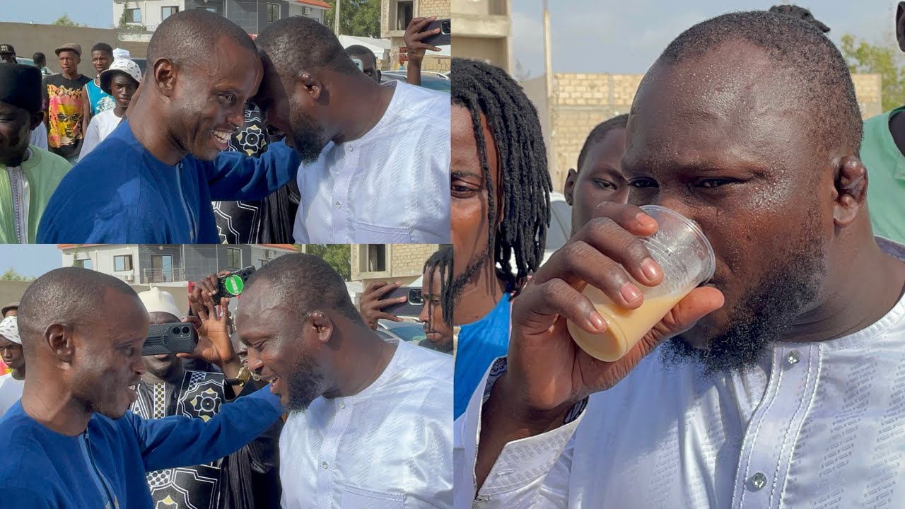 Baptême du fils de Modou Lo, Après Polémiques Malick Ngom président CNG débarque chez le Roi des…