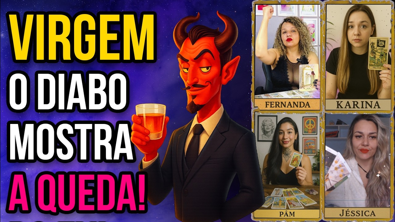 ♍️ VIRGEM: ALERTA MÁXIMO! O Diabo no Tarot revela um ex obcecado que se recusa a te deixar em paz.