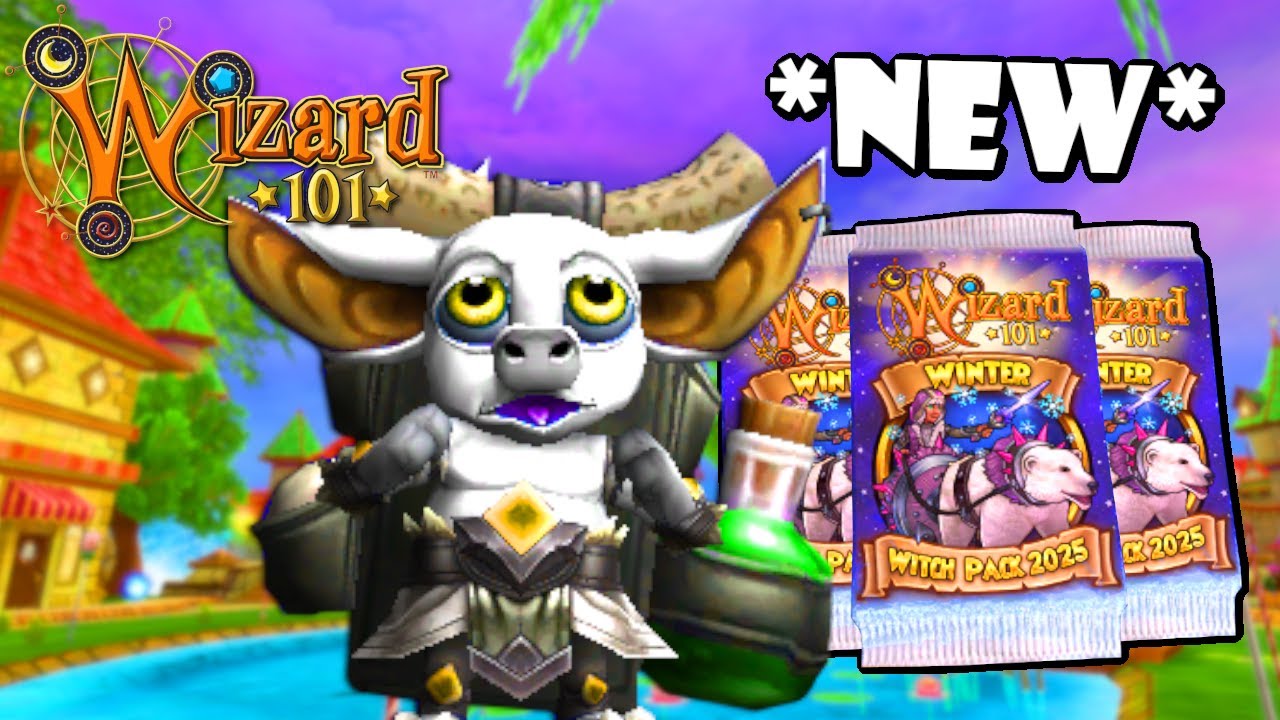 Wizard101: *NEW* 2025 Winter Witch Pack!