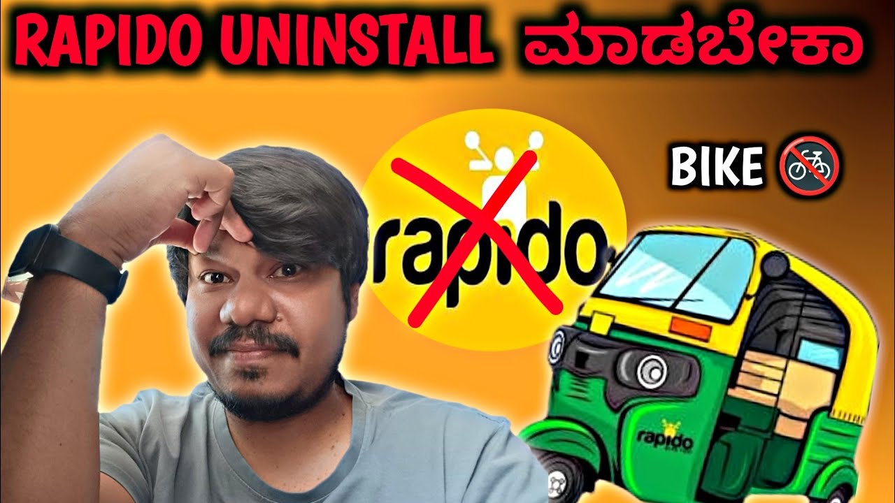 Rapido Aplication Uninstalling In Bengaluru By Auto Rickshaw Driver
