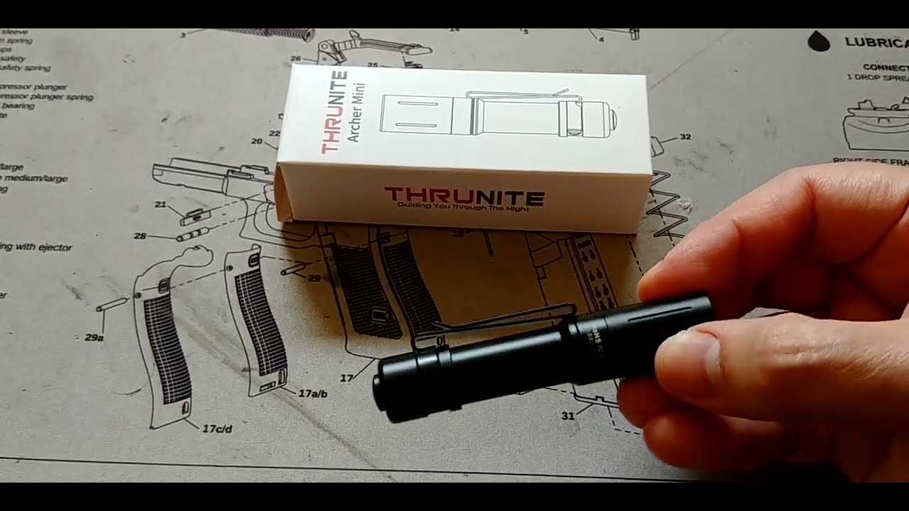 🔦Linterna Thrunite Archer Mini: Pequeña pero Potente‼️💥😄