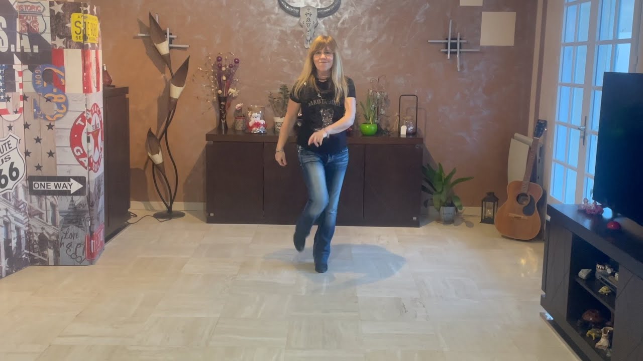 RED CAMARO - Country Line Dance (Tuto & Démo)