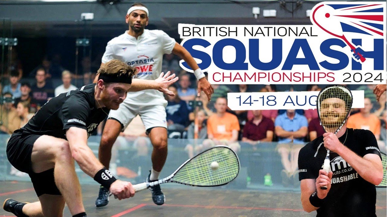 Playing Mohamed Elshorbagy in the British Nationals
