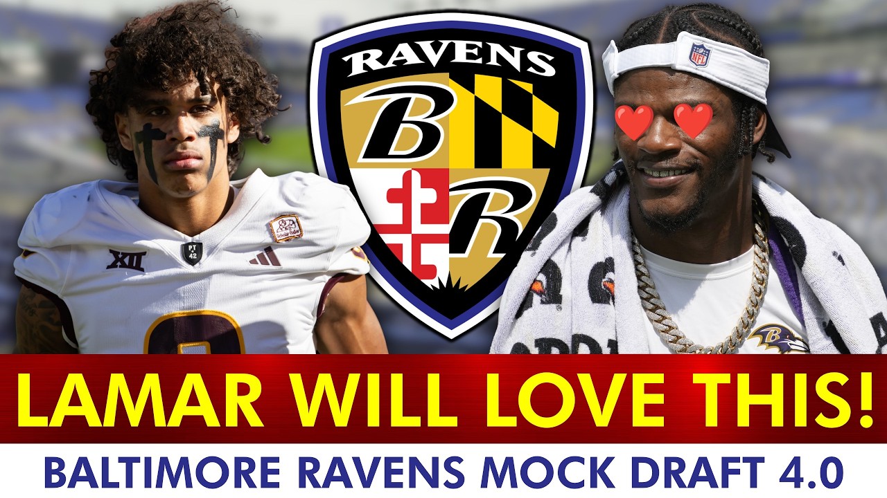 Baltimore Ravens Mock Draft That Lamar Jackson Will LOVE | Baltimore Ravens Draft Rumors
