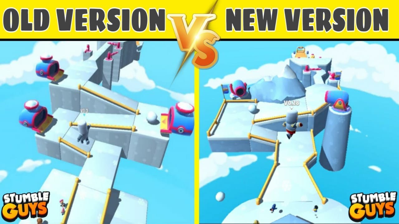 Missing Golden Days 🥹 in stumble guys | Old Memories | Old Version Vs New Version In Stumble Guys