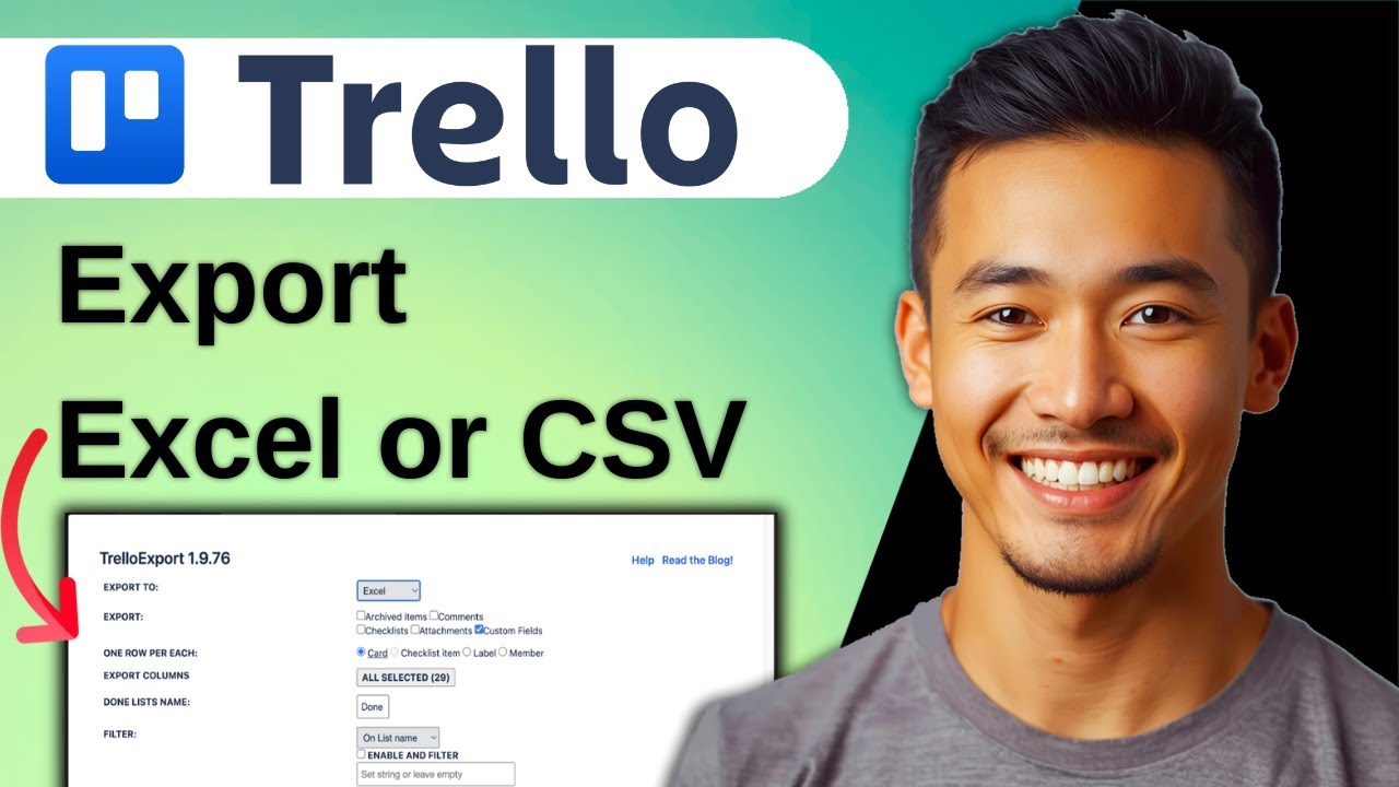 How to Export from Trello to Excel or CSV   Including Trello Checklists and Advanced Checklists