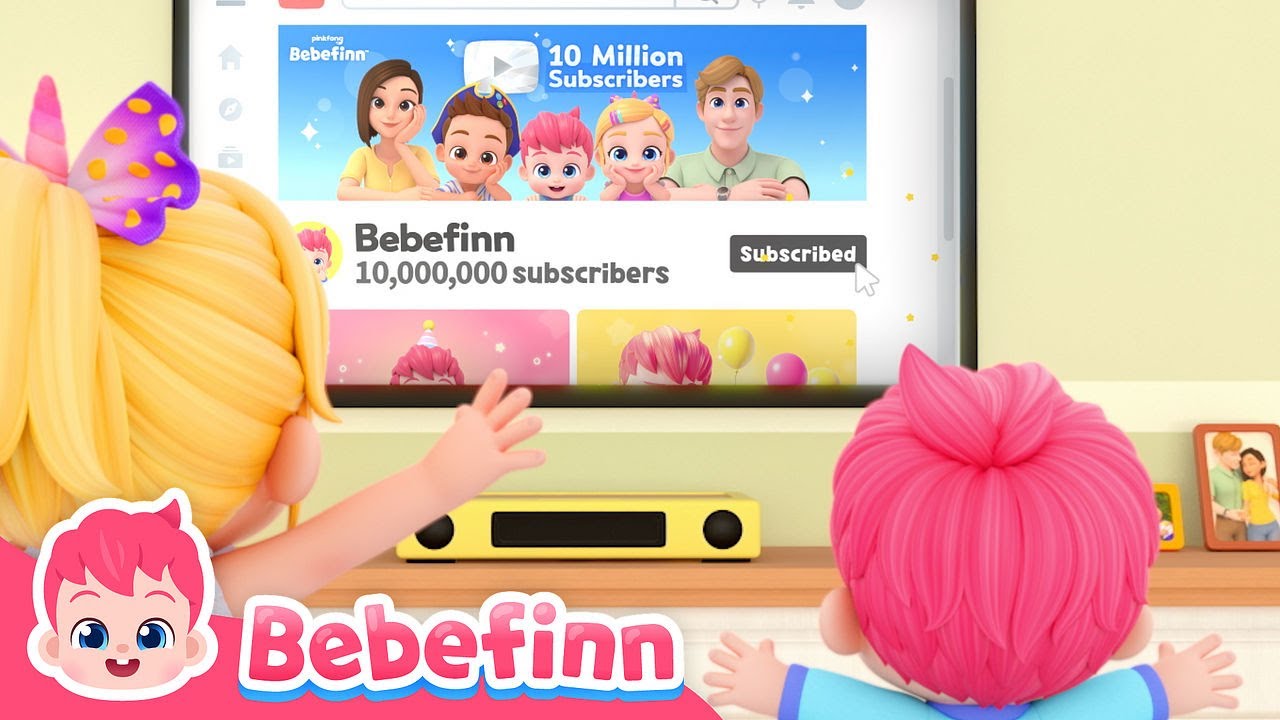 Bebefinn's got over 10M subscribers #diamondbutton 💎 | Best Kids Songs and Nursery Rhymes