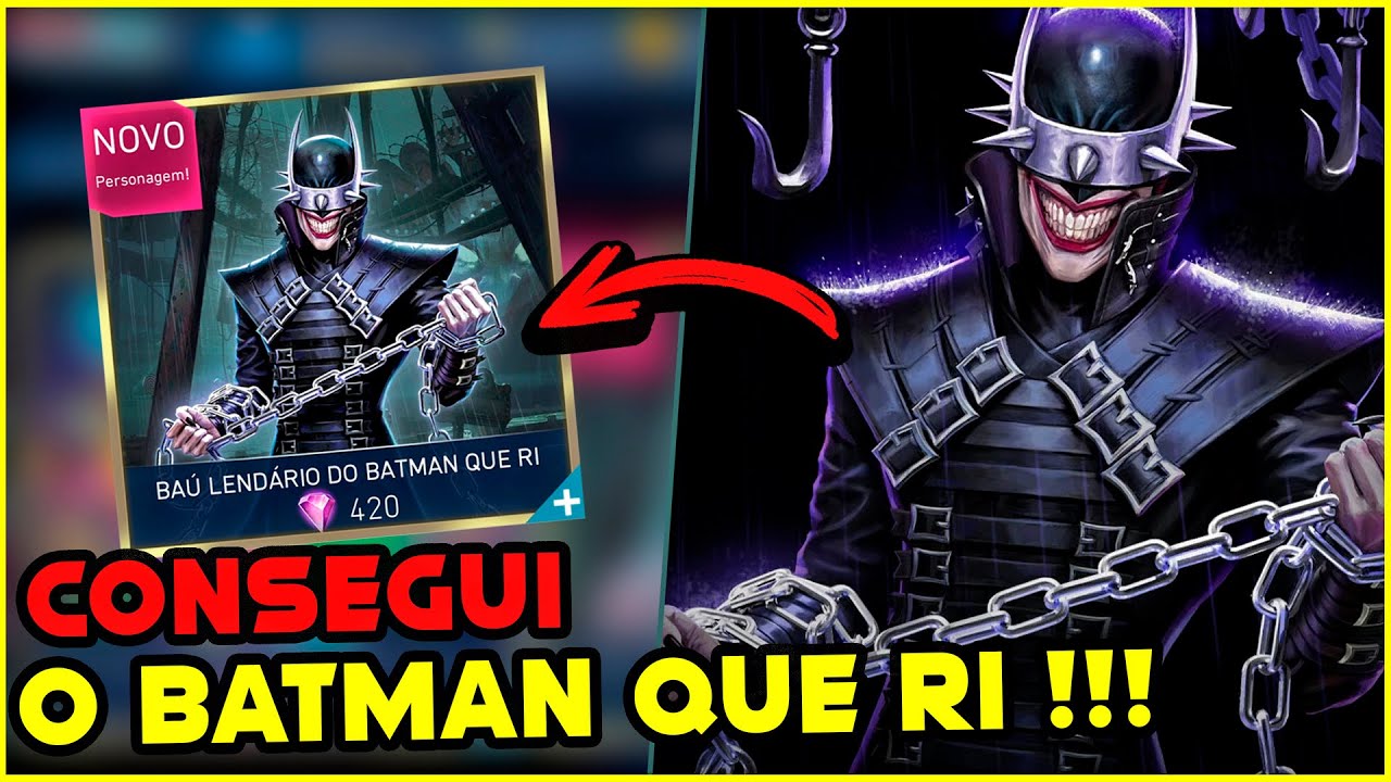 FINALMENTE SORTE !!! LIBEREI O BATMAN QUE RI | INJUSTICE 2 MOBILE