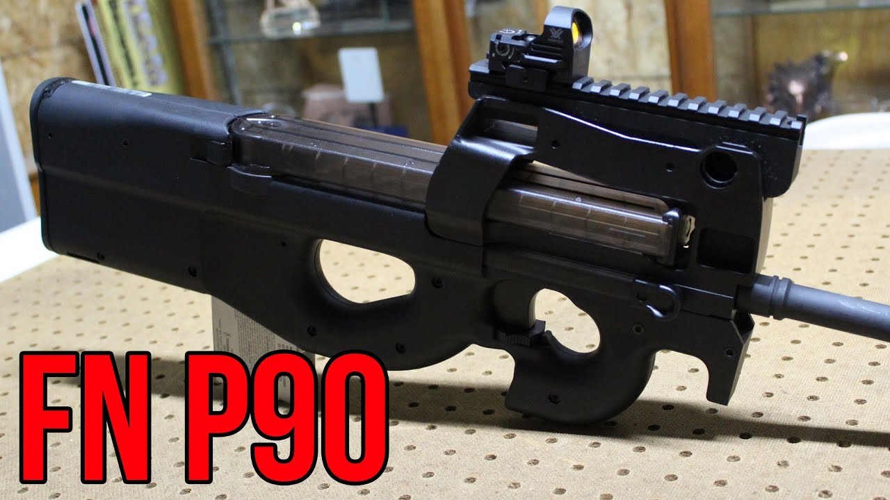 FN P90 closer look & First Impressions with champion shooter, Jerry Miculek