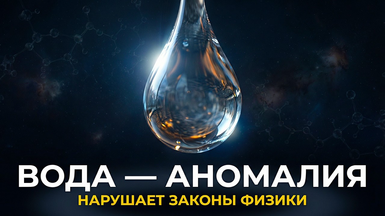 Почему вода нарушает законы физики?