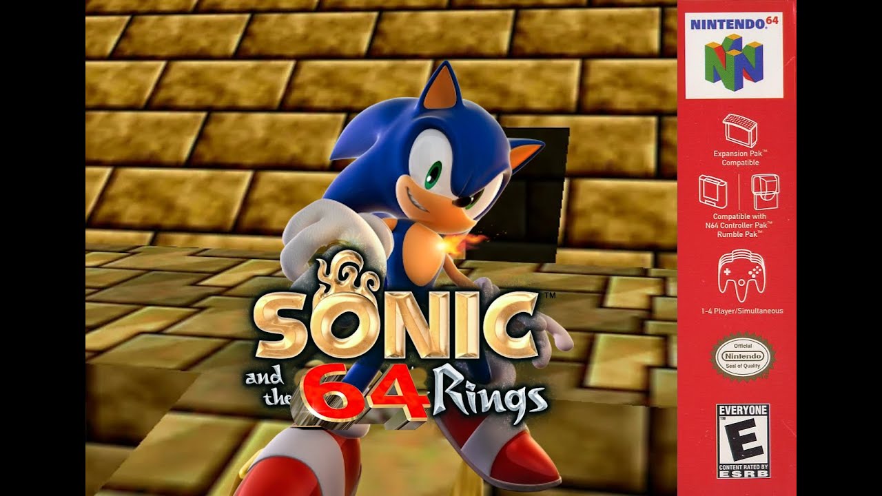 Sonic and the Secret Rings: The Palace that was Found - Mario 64 Cover