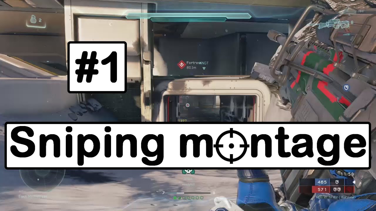[Halo 5] Sniping montage #1 w/ Jamie