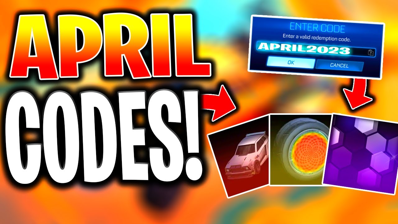 *NEW* Rocket League APRIL Redeem Codes!