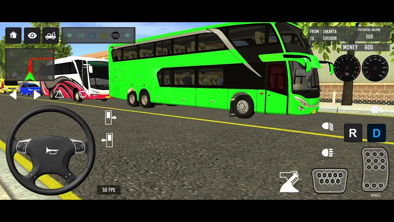 BUS SIMULATOR INDONESIA || Bus 🚌         Driving 👮City euro Coach bus Simulato🔥-Android Gameplay Bus