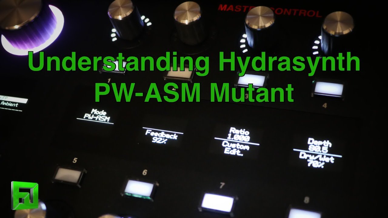 Hydrasynth Tips : PW-ASM Mutant