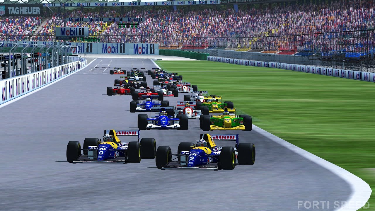 F1 1993 German Grand Prix Hockenheim Ayrton Senna | F1 Challenge