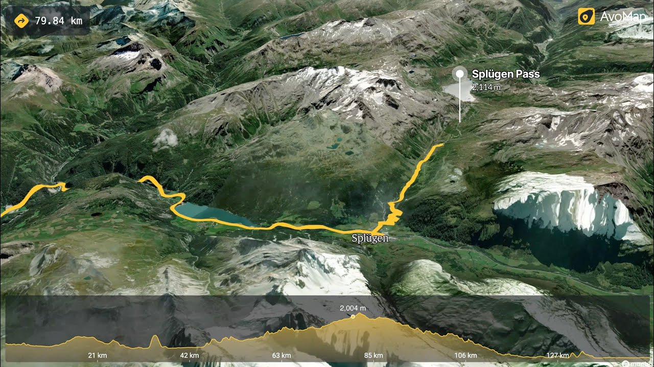 Over the Splügen pass from Switzerland 🇨🇭 to Italy 🇮🇹 – Frankfurt to Dubai Day 4 of 38