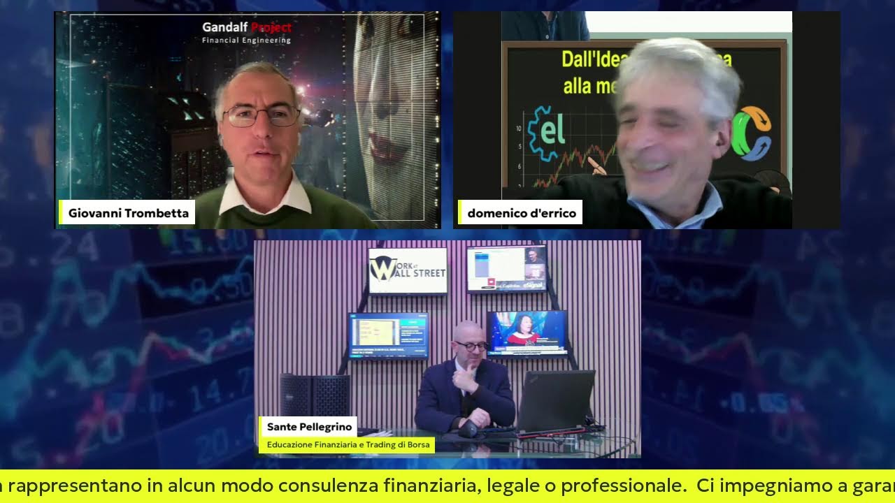 🚀 Wall Street LIVE | Trading Quant & Algoritmi con Giovanni Trombetta e Domenico D’Errico