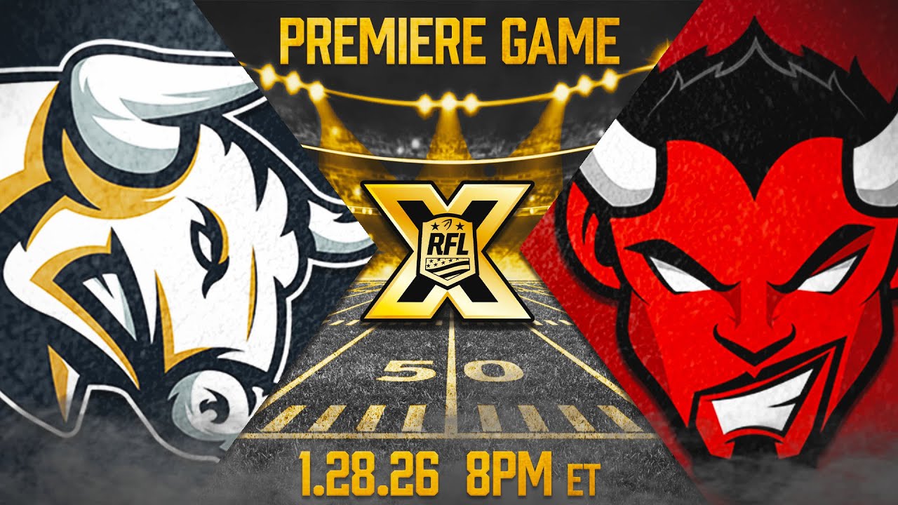 RFL Season X: Bulls vs Diablos Preseason Week 2 | Madden 26 Teambuilder Franchise!