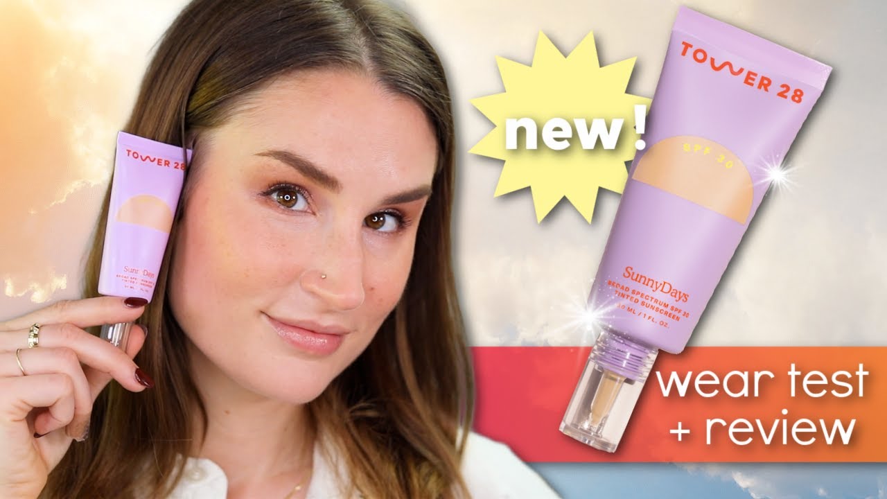 TOWER 28 SUNNYDAYS TINTED SPF | Wear Test & Honest Review