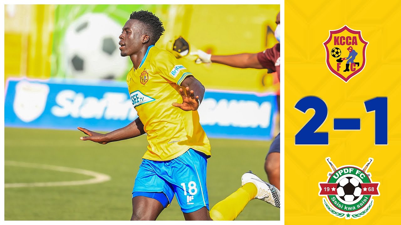Charles Lwanga with a great comeback | KCCA FC 2-1 UPDF FC | HIGHLIGHTS