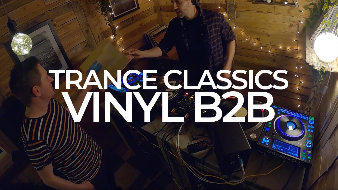 Trance Classics on Vinyl from the Shed on a Random Weekend // craivold & JME B2B