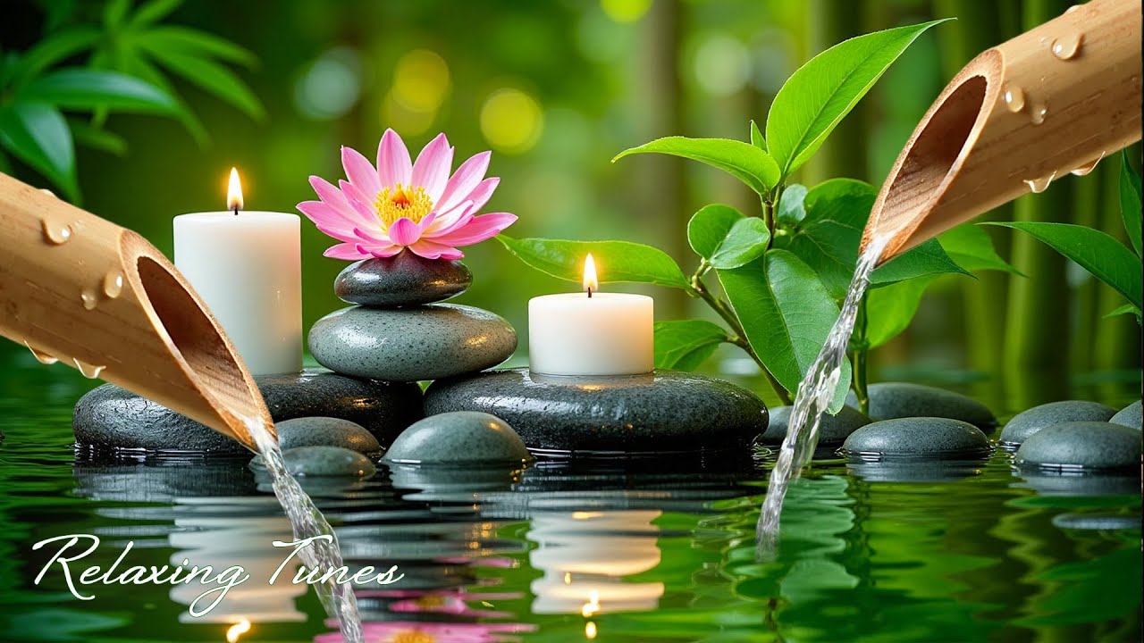 Relaxing Healing Music With Water Sounds – Calm Overthinking, Stress Relief, Sleep and Peaceful Rest