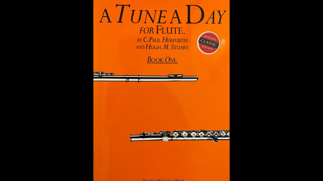 A Tune A Day For Flute Book One Lesson 22 P.34, 80 with Metronome by So Ka Hing Mario 蘇家慶