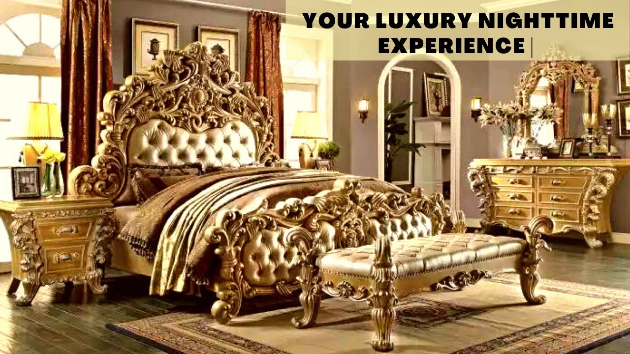 European Style Bedroom Furniture Set, Luxury Bedroom Set, Amazing Royal Bedroom designs 2022