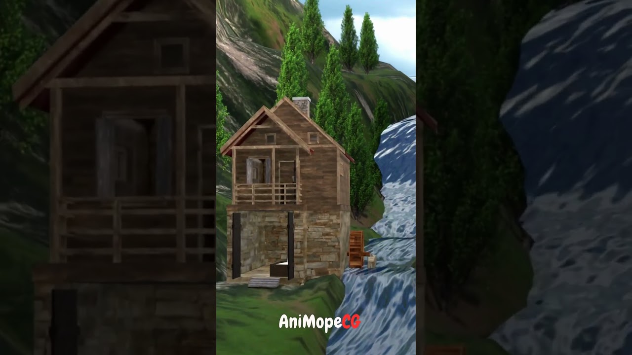 How a Water Mill Works | 3D Animation#EducationalAnimation #ExplainerVideo #SimpleMachines