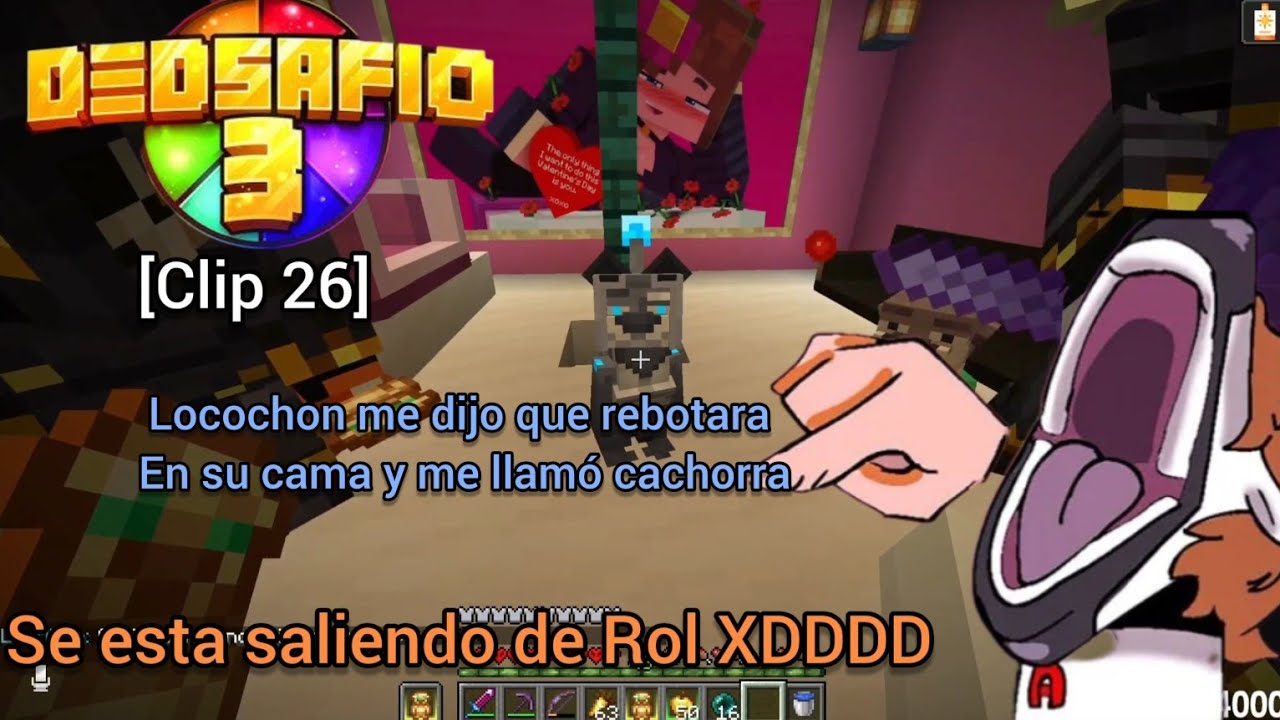 Locochon saca de Rol a Peele XD [Dedsafio Día 12 ☠️] [Clip 26]