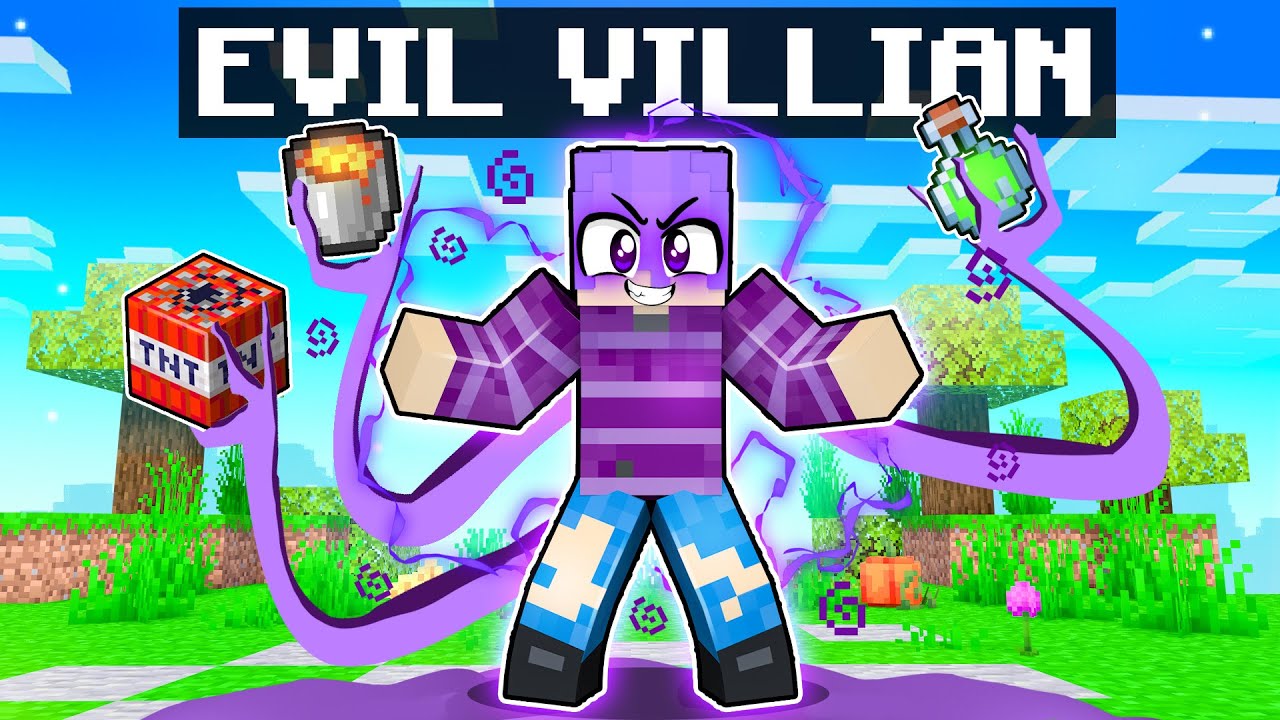 Taking Over MINECRAFT as an EVIL VILLAN!