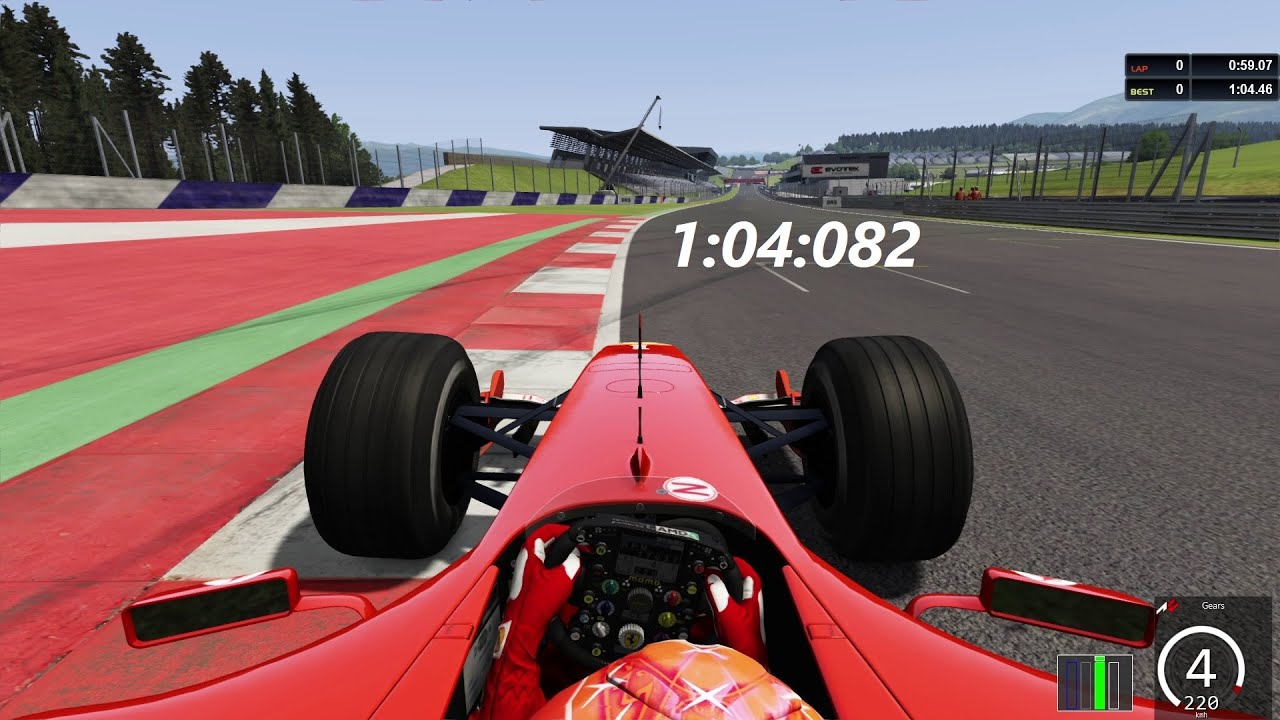 Assetto Corsa - F2004 - Red Bull Ring Hotlap - 1:04:082