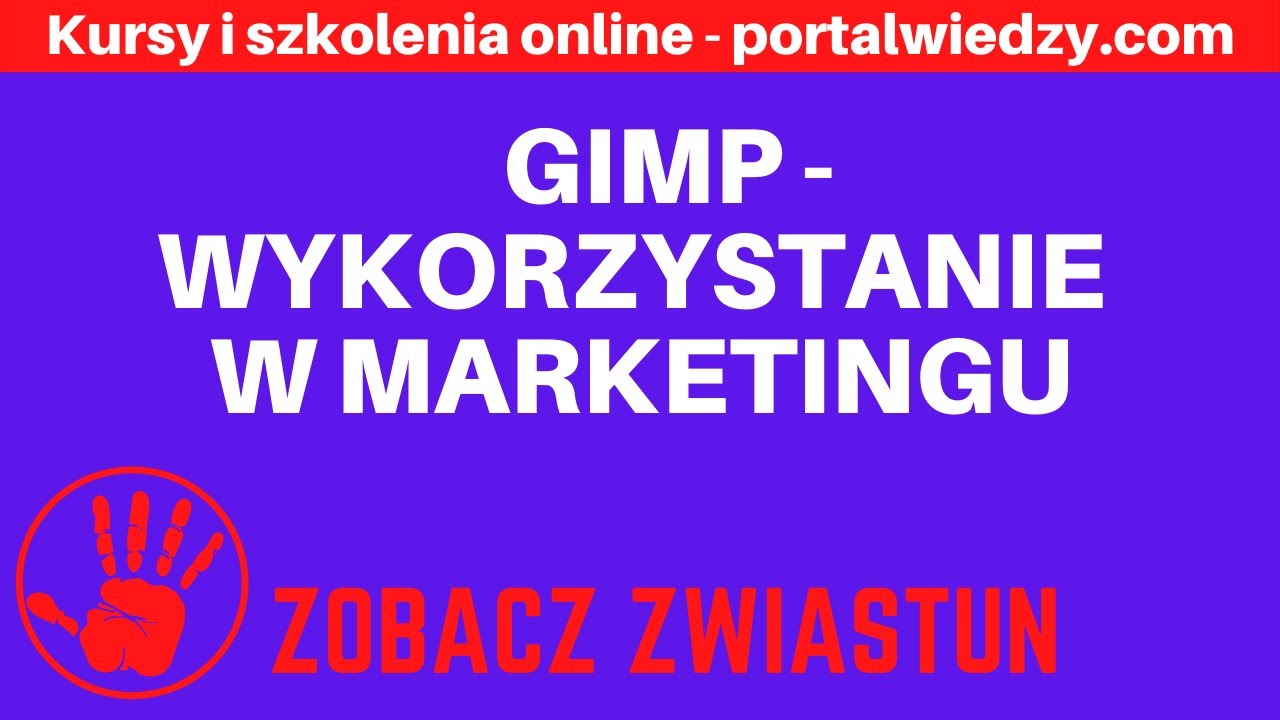 GIMP - wykorzystanie w marketingu