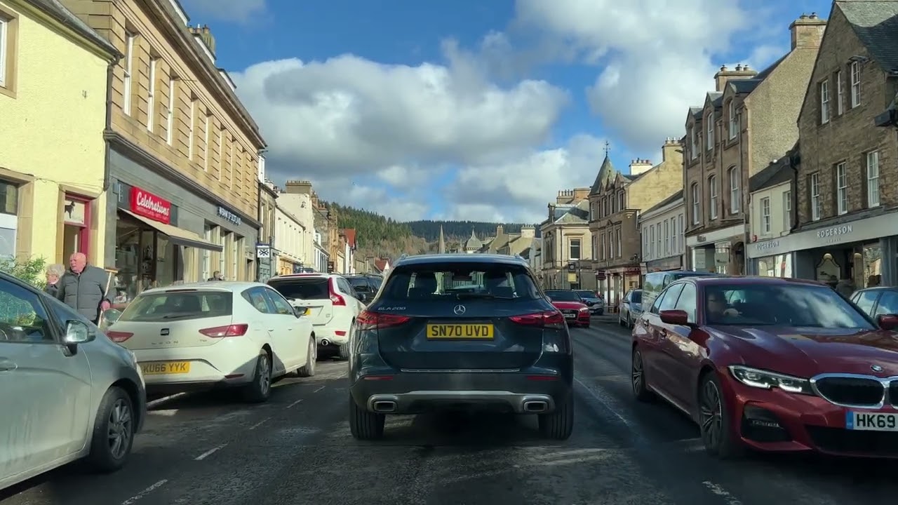 Saying 'Hello Friends' from Peebles, Scotland. Relax and enjoy!