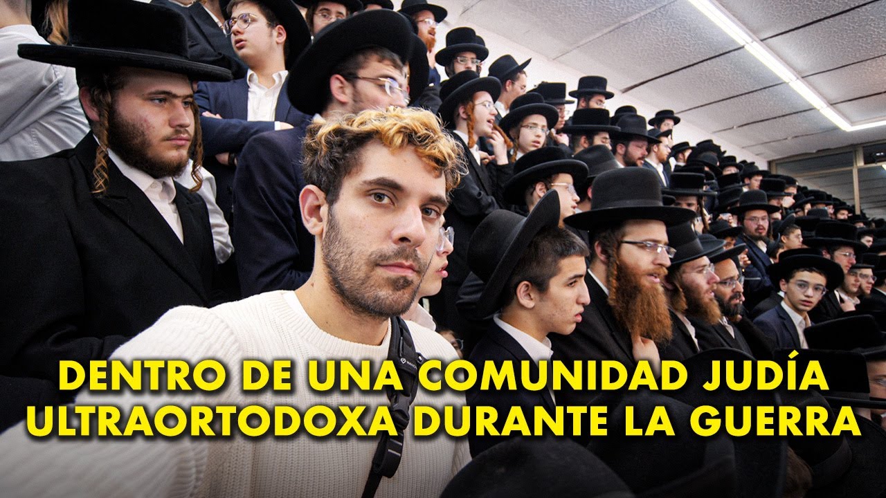 Dentro de una FIESTA de JUDÍOS ULTRAORTODOXOS en ISRAEL 🇮🇱 | ¿Cómo me recibieron?
