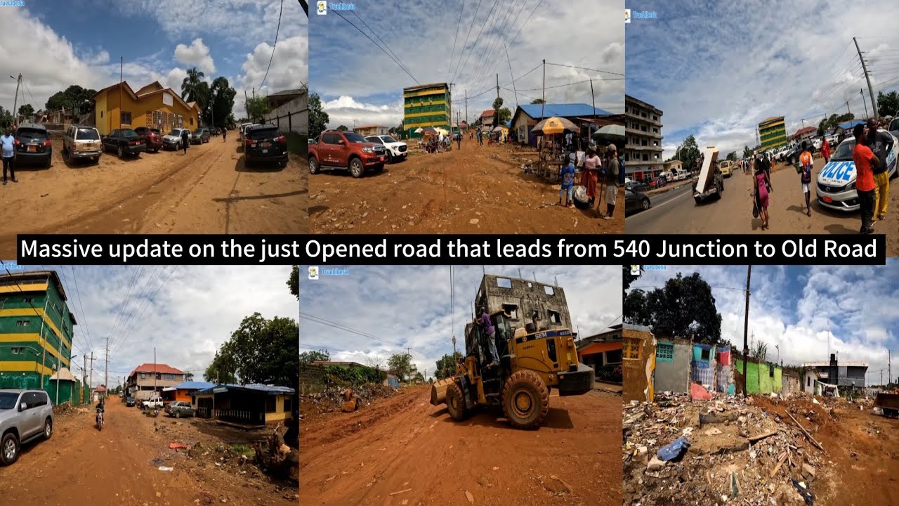 Liberia 2025 |Check out this Huge update on the just Opened road leads from 540 Junction to Old Road