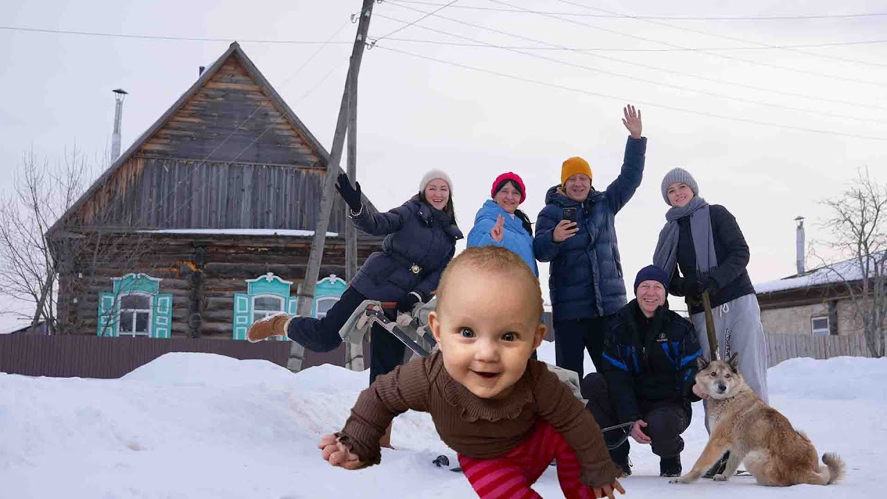 Lisa’s First Countryside Adventure | 6 Months Old & Visiting Aunt Galya