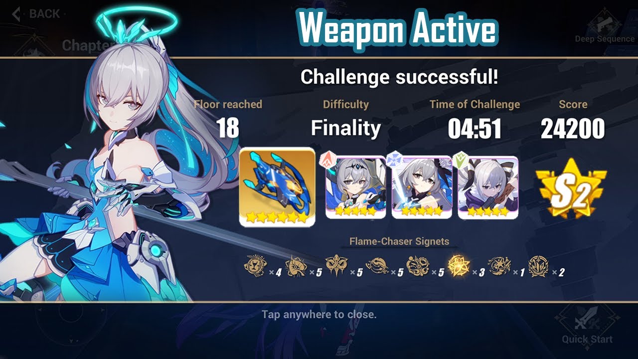 [Honkai Impact 3] Elysian Realm (Finality) Bronya: Herrscher of Truth (S2) Full Run (v6.3) Weapon