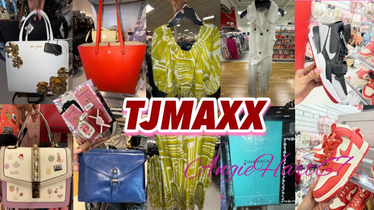 TJMAXX 💕NEW TRENDING BRAND FINDS #tjmaxx #shopping #handbags #dresses #houseware @AngieHart67 
