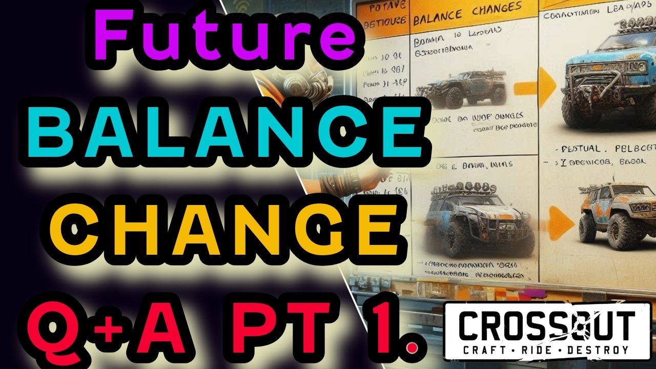 FUTURE of CROSSOUT and CABIN Upgrade Event | CROSSOUT Developer Q + A for Balance Changes